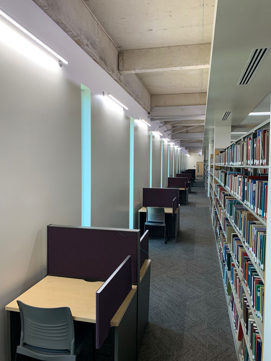 Study Rooms & Library Spaces Stewart Library